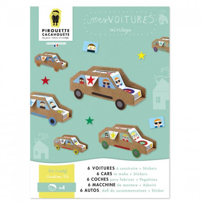 Kit créatif Voitures vintage