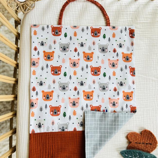 Serviette Elastiqu&eacute;e Bouille d&rsquo;Amour