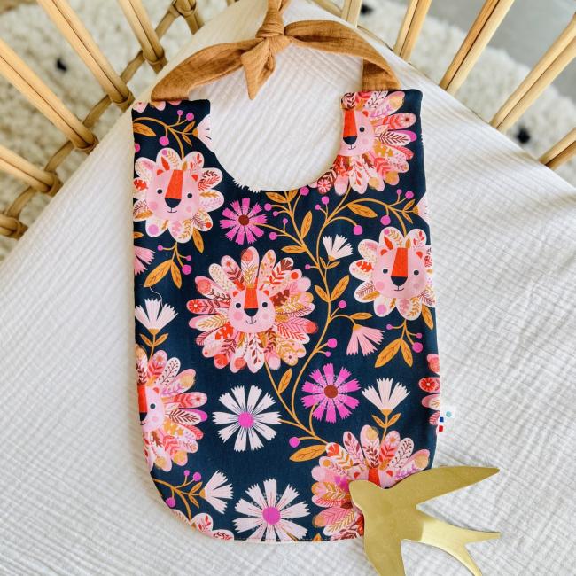 Serviette Elastiqu&eacute;e Lions d&rsquo;Automne