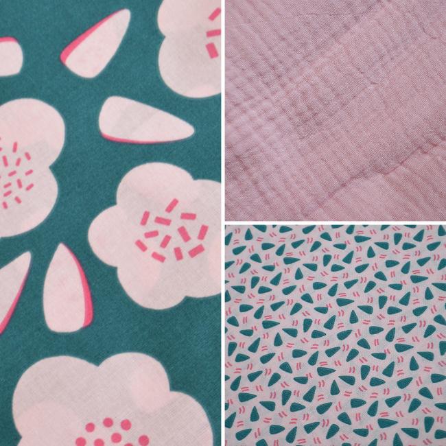 Sac Polochon &#8211; Thème « Au Japon fleuri »