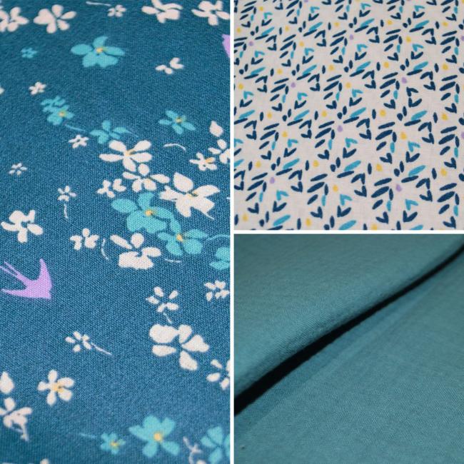 Coussin Plaid – Th&egrave;me &laquo;&nbsp;Ciel en fleurs&nbsp;&raquo;