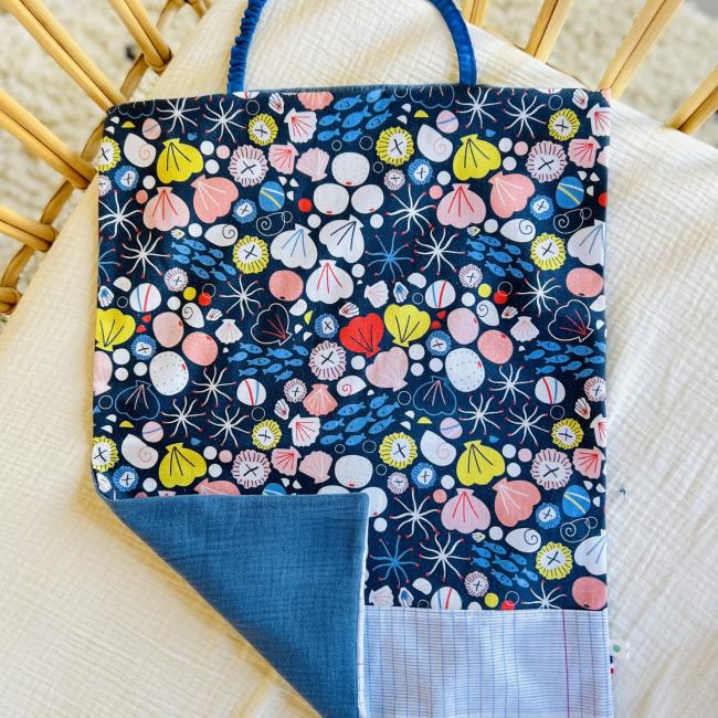 Serviette Elastique Coquillage et Compagnie