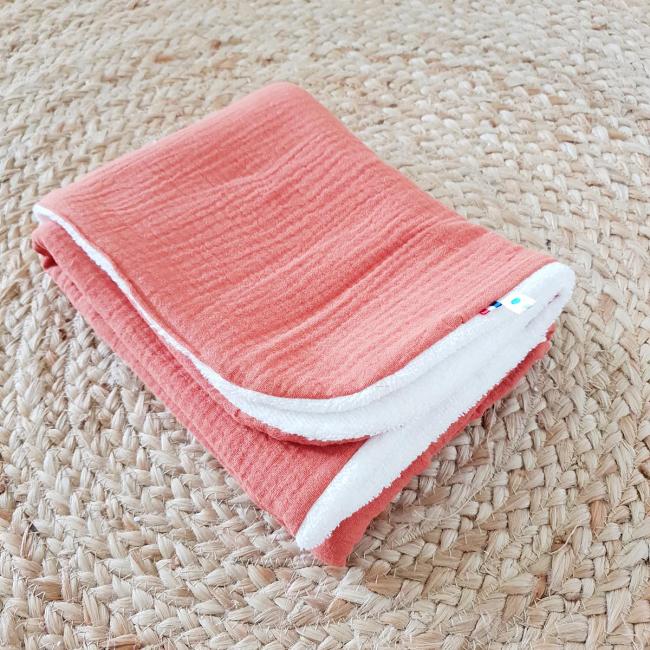 Serviette &agrave; langer Rouille – Lydie et Cl&eacute;ment