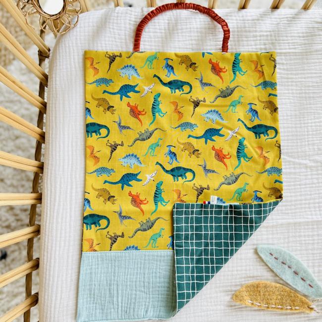 Serviette Elastiqu&eacute;e Go Dinos Go!