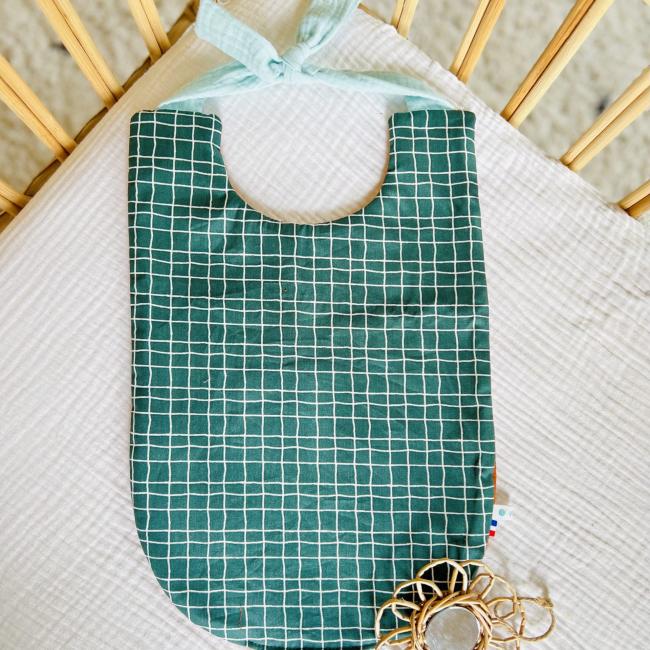 Le Grand Bavoir Vert de Carreaux