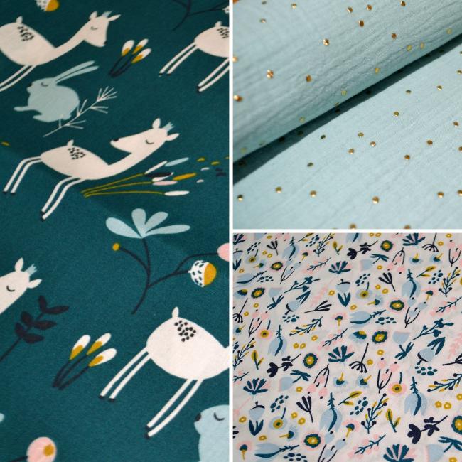 Coussin Plaid – Th&egrave;me &laquo;&nbsp;A l&rsquo;or&eacute;e du bois&nbsp;&raquo;