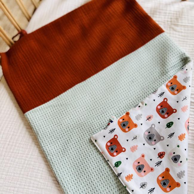 Tapis &agrave; langer nomade Bouilles d&rsquo;Amour