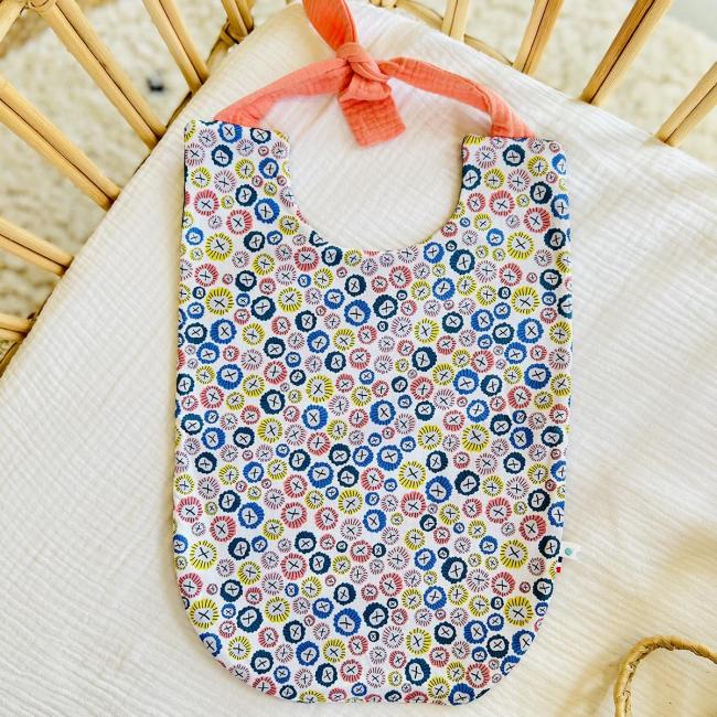 Le grand bavoir Boutons de Mer