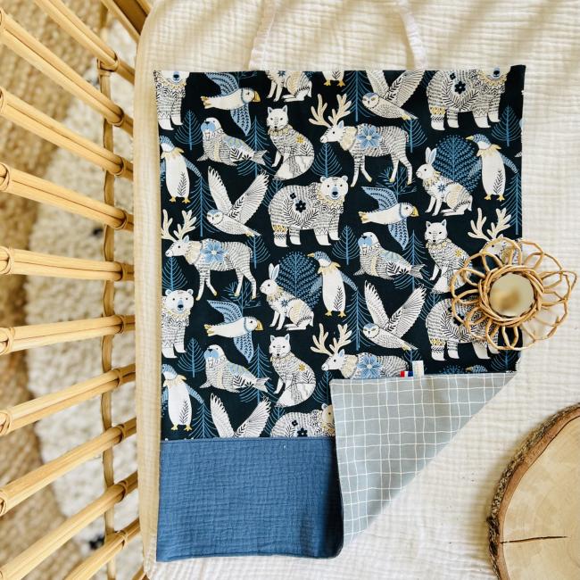 Serviette Elastiqu&eacute;e Au Zoo Glac&eacute;