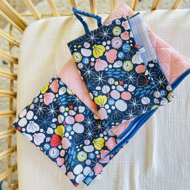 Couverture Coquillage et Compagnie (rose)