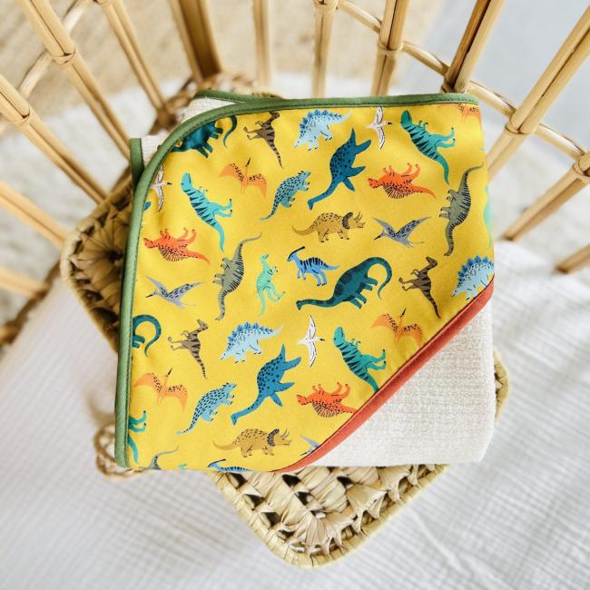La cape de bain – Go Dinos Go!