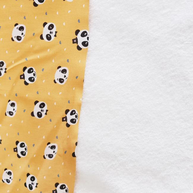 Cape de bain panda &#8211; Lydie et Clément