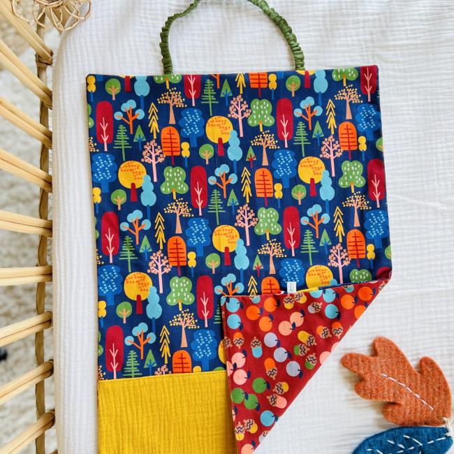 Serviette Elastiqu&eacute;e Joli Bois