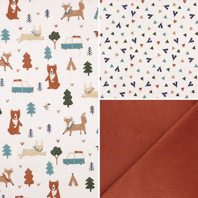 Sac Polochon – Th&egrave;me &laquo;&nbsp;Petit campeur&nbsp;&raquo;