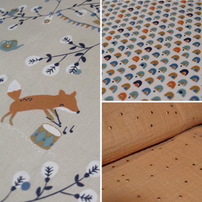 Coussin Plaid – Th&egrave;me &laquo;&nbsp;Tea Time&nbsp;&raquo;