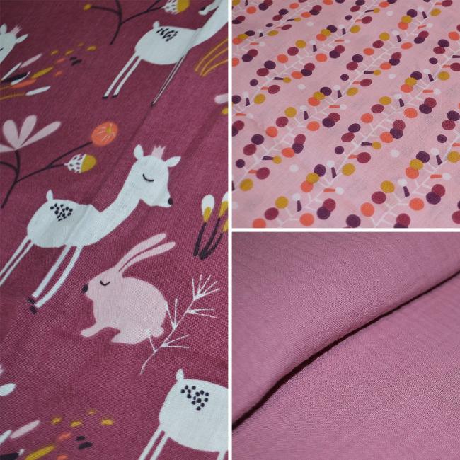 Coussin Plaid – Th&egrave;me &laquo;&nbsp;Au bois dormant&nbsp;&raquo;