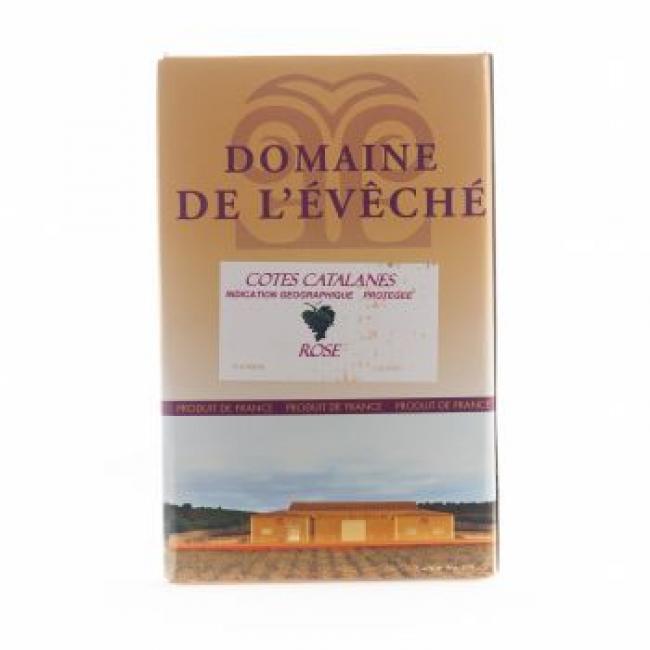 Domaine de l' Evéché  vin de Pays des  Côtes Catalanes  ROSE