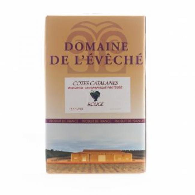 Domaine de l' Evéché vin de Pays des  Côtes Catalanes  ROUGE
