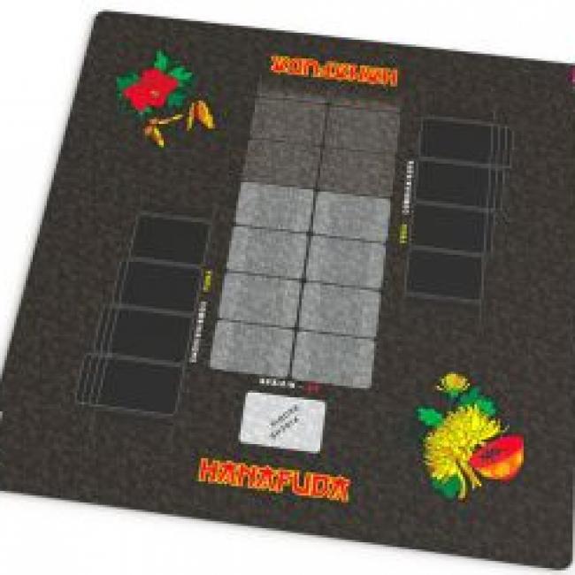 Tapis De Jeu Hanafuda Koï Koï - 2 joueurs (néoprène)