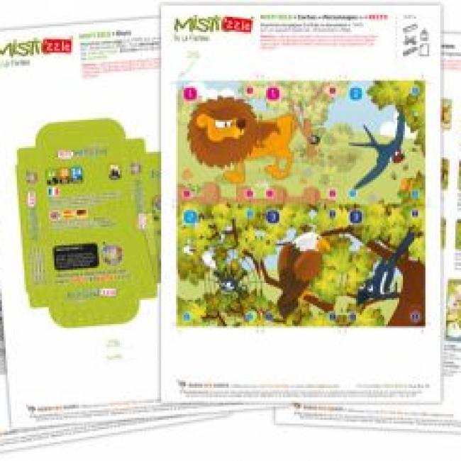 Misti'zzle de La Fontaine en PRINT AND PLAY