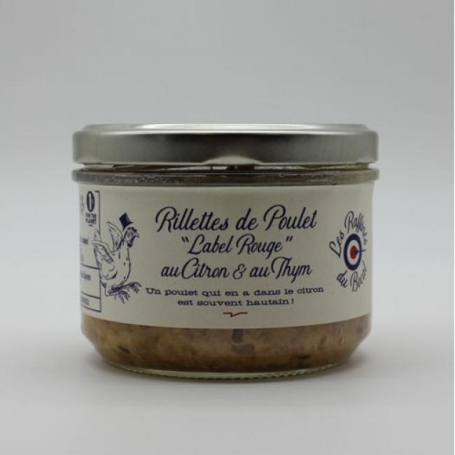 Rillettes de Poulet Thym et Citron 190g