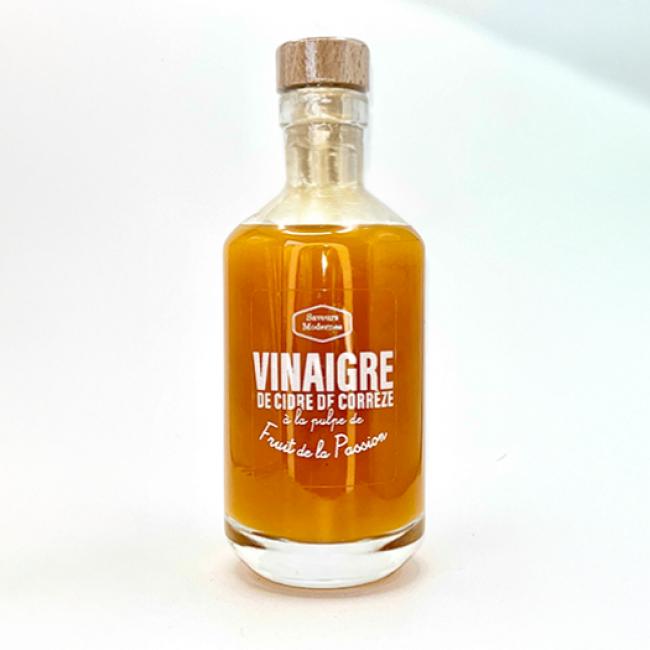 Vinaigre de cidre de Corrèze aux fruits de la passion