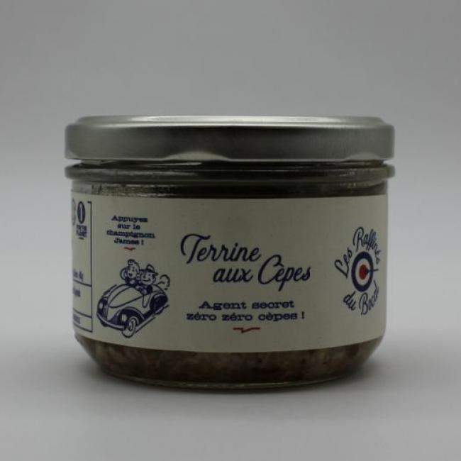 Terrine aux cèpes 180g