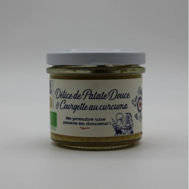 Tartinable patate douce curcuma BIO 100g