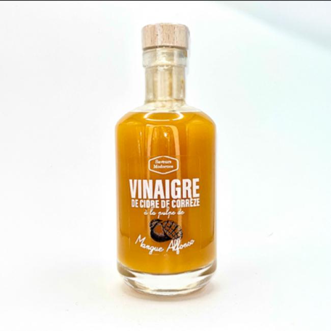 Vinaigre de cidre de Corrèze à la pulpe de mangue