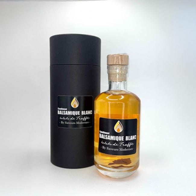 Condiment vinaigre balsamique blanc  à la truffe