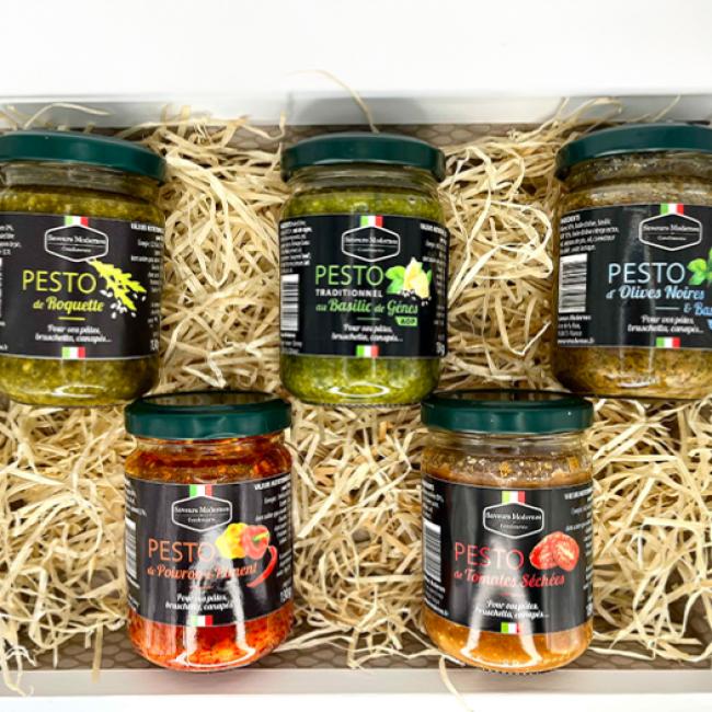 Panier Cadeau "Les Pesto"