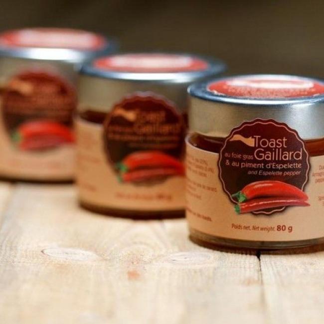 Toast Gaillard au Piment d''Espelette