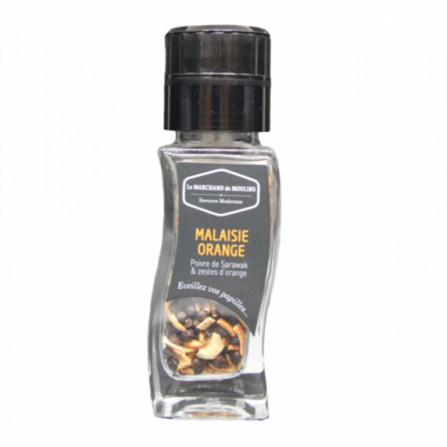 Moulin poivre malaisie orange