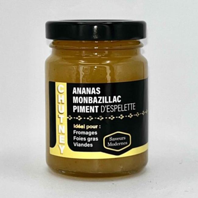 Chutney Ananas Monbazillac Piment d'Espelette