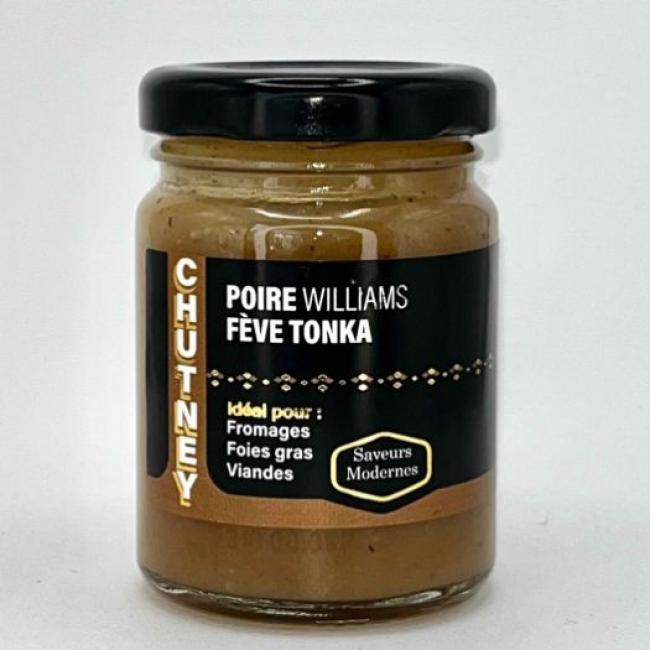 Chutney Poire Williams Fève Tonka