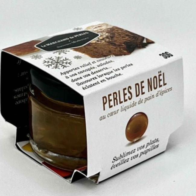 Perles de Noel au pain d'épices