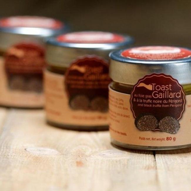 Toast Gaillard aux truffes noires du Périgord