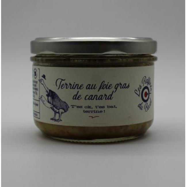Terrine au foie gras de canard 190g