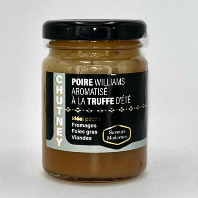 Chutney Poire Williams aromatisé à la Truffe