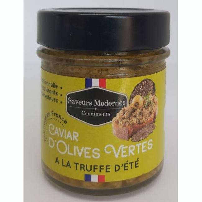 Tartinable d'olives vertes à la truffe d'été