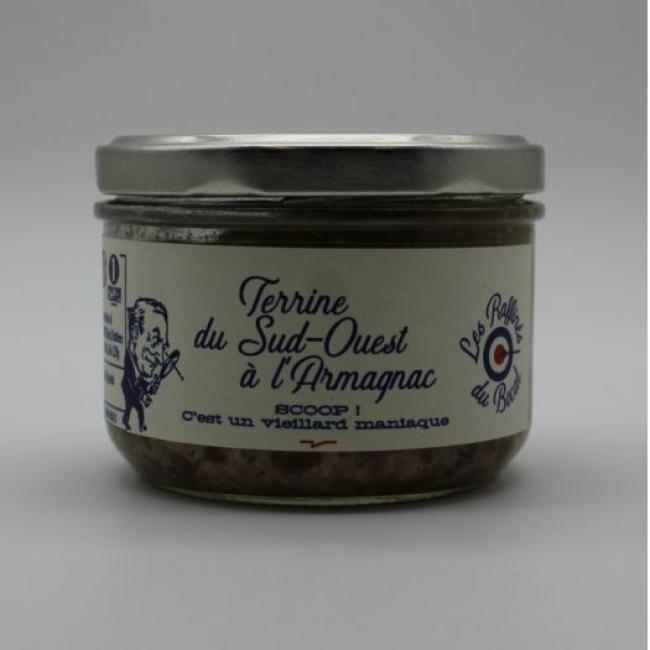 Terrine du sud-ouest à l'armagnac 190g