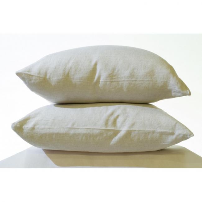 Housse de coussin rectangulaire - Housse de coussin Lin