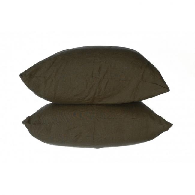Housse de coussin rectangulaire - Housse de coussin Lin