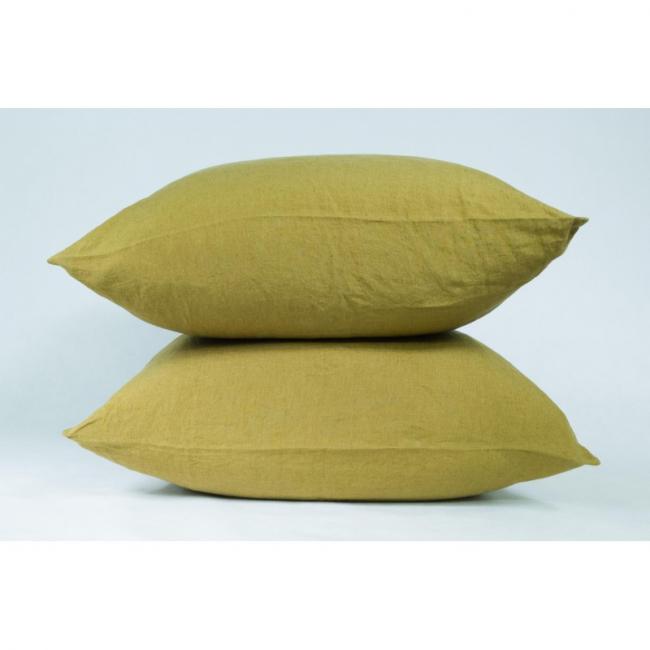 Housse de coussin carrée - Housse de coussin Lin