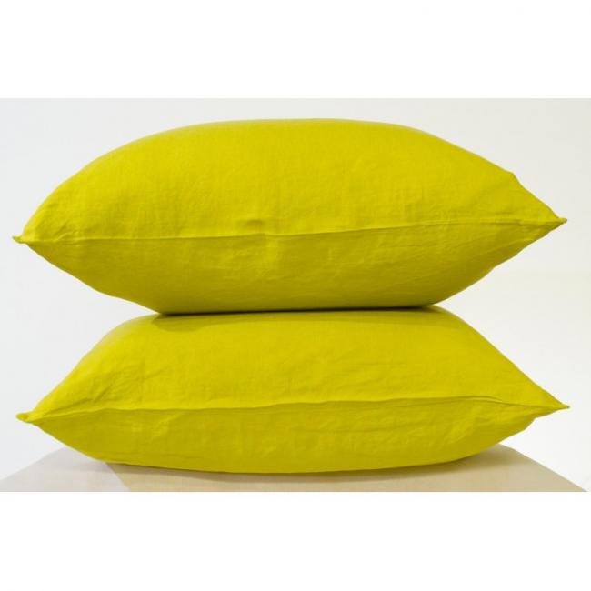 Housse de coussin rectangulaire - Housse de coussin Lin