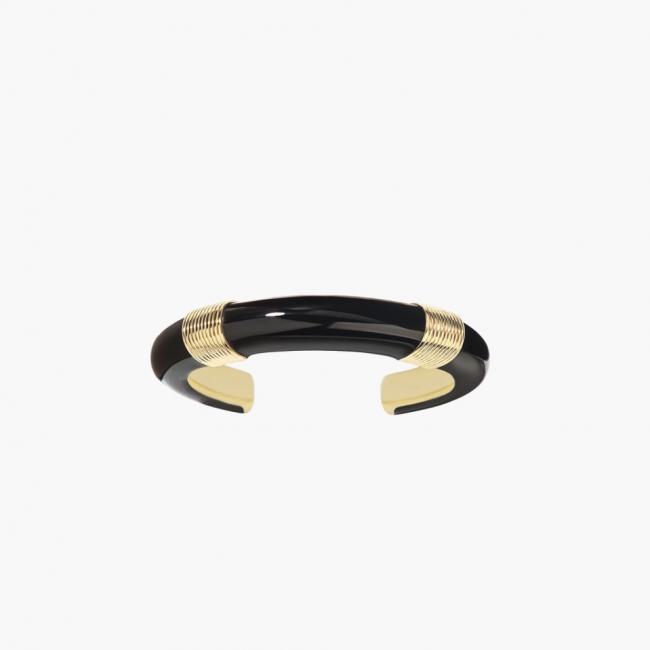 Bracelet Katt noir Aurélie Bidermann