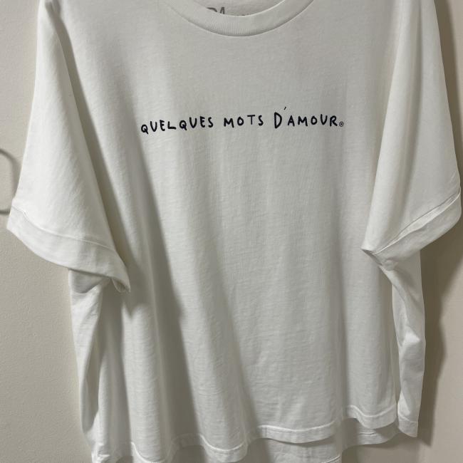 T-Shirt very loose QUELQUES MOTS D'AMOUR 