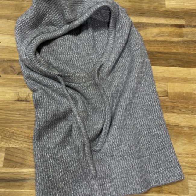 Cagoule Zita gris lurex