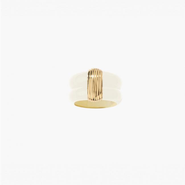 Bague Katt ivoire Aurélie Bidermann