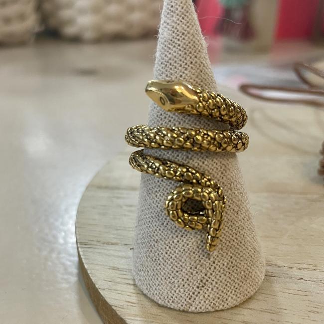 Bague Tao or jaune 